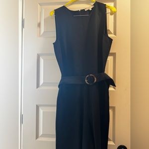 Loft- linen jumpsuit size 14. Wide leg.